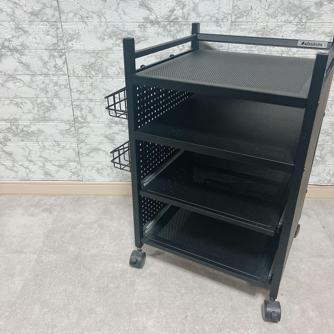 Bauhutte(バウヒュッテ) ゲーム機収納ラック スライダー式