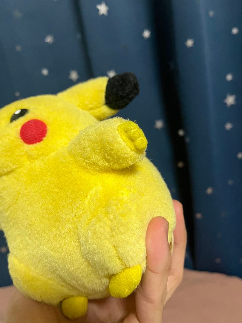 激レア TOMY 初期ピカチュウ ピース ぬいぐるみ レトロ