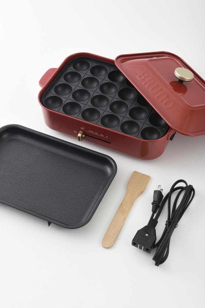 未開封　BRUNO コンパクトホットプレート レッド BOE021