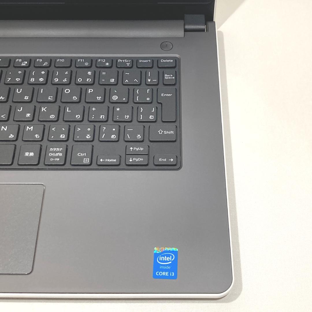 初心者✨i3・超大容量SSD✨白・グレー✨すぐ使えるノートパソコン◇T413-2