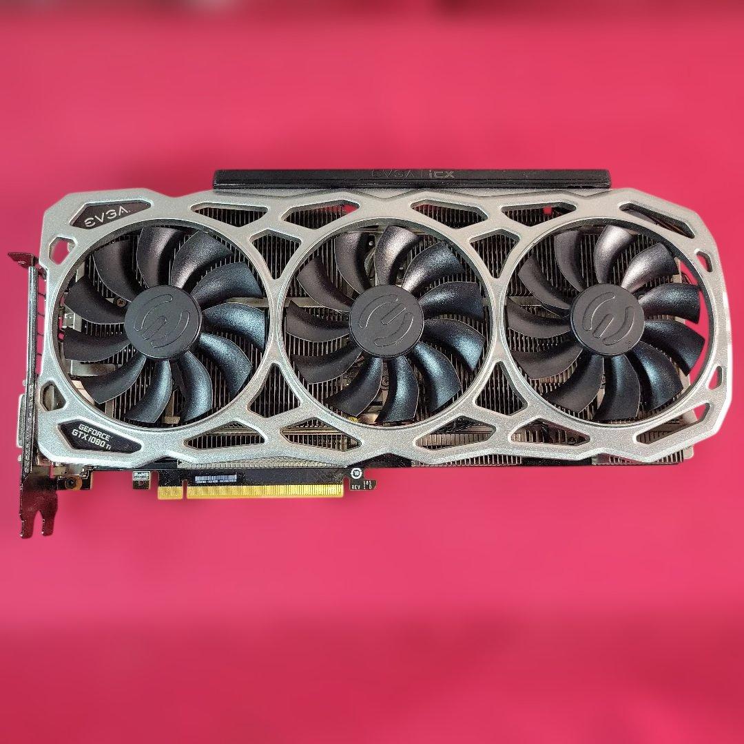 EVGA GeForce GTX 1080 Ti 11GB 中古動作品 グラボ