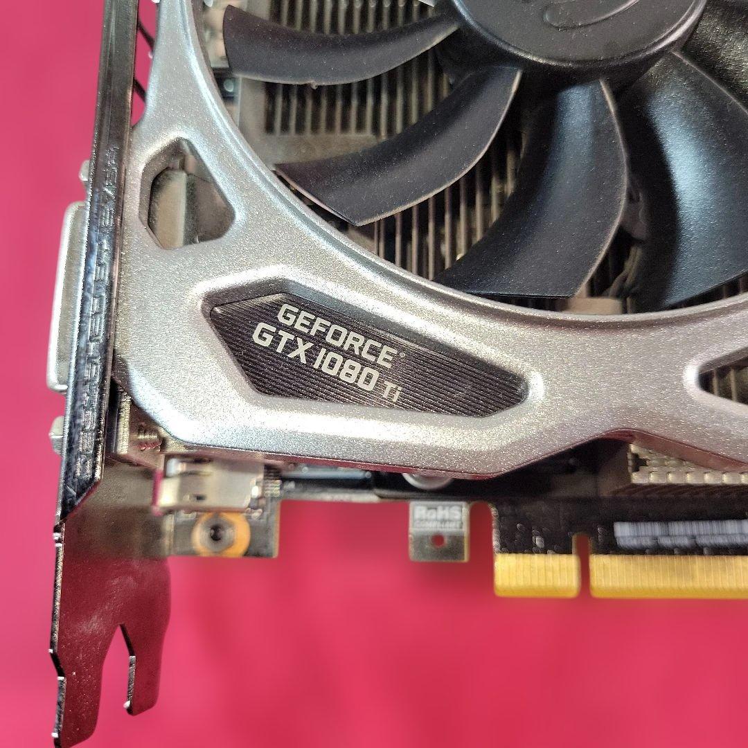 EVGA GeForce GTX 1080 Ti 11GB 中古動作品 グラボ