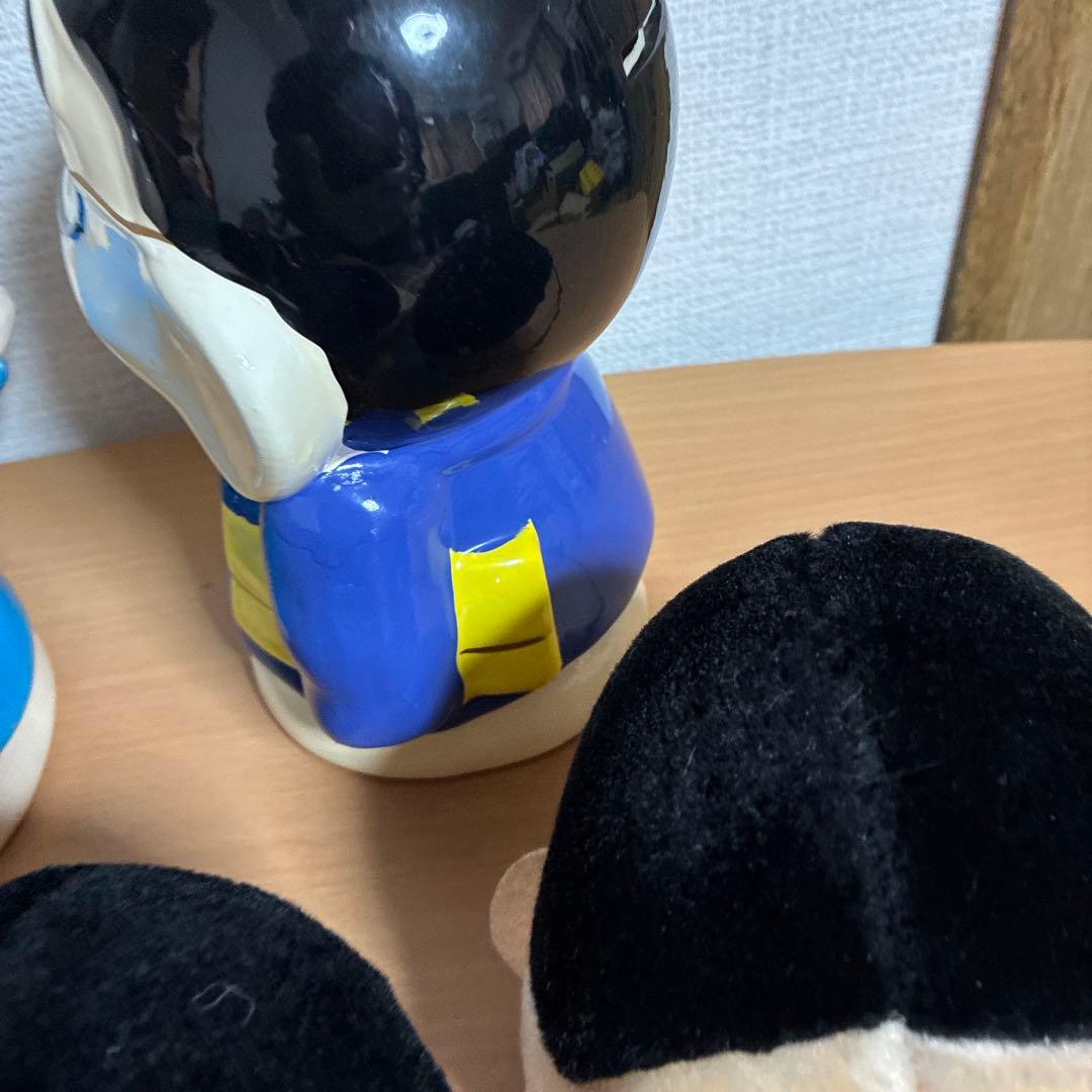 平成 レトロ クレヨンしんちゃん ぬいぐるみ 陶器製 貯金箱 まとめ セット