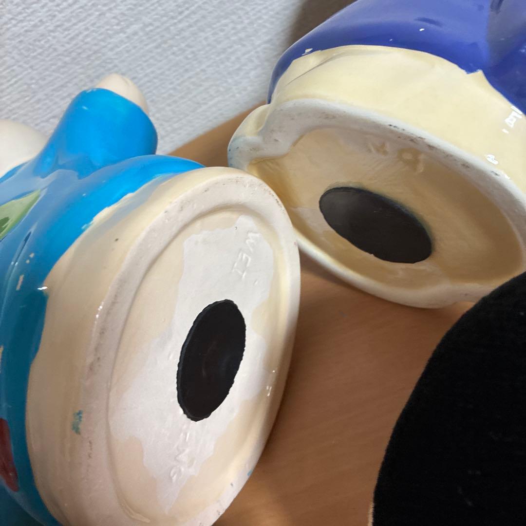 平成 レトロ クレヨンしんちゃん ぬいぐるみ 陶器製 貯金箱 まとめ セット