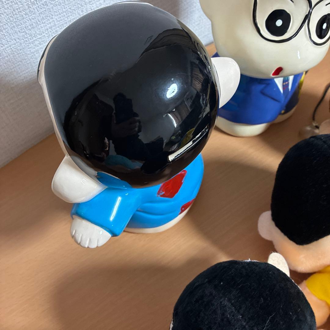 平成 レトロ クレヨンしんちゃん ぬいぐるみ 陶器製 貯金箱 まとめ セット