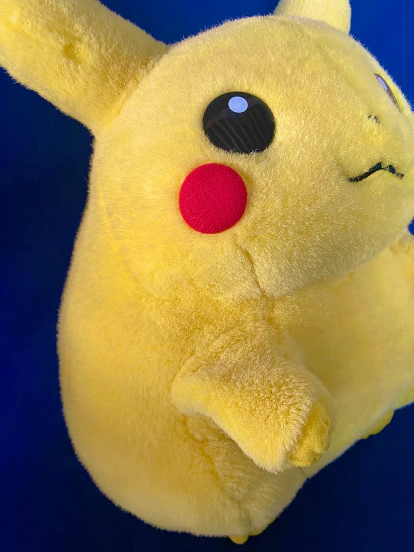 ピカチュウ ぬいぐるみ　初期　初代　TOMY 等身大　1/1 おかえりピカチュウ