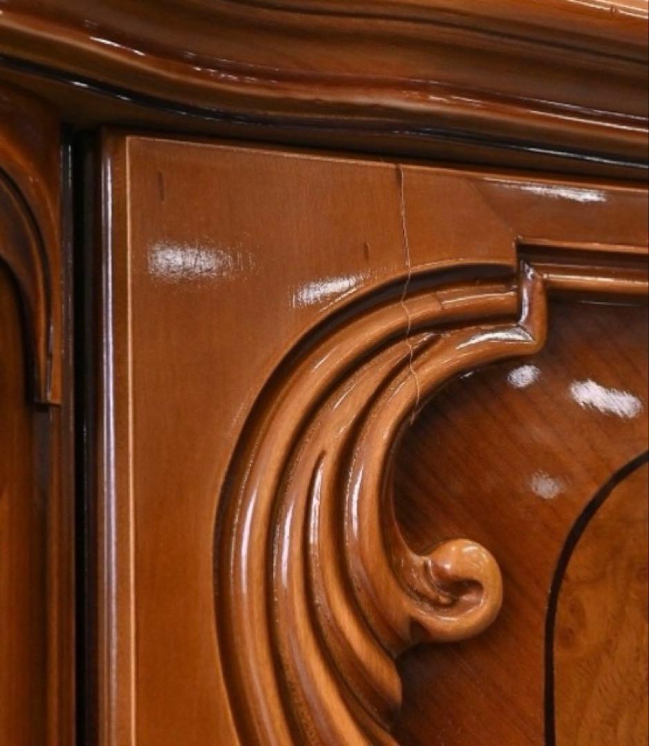 イタリア　Grilli サイドボード　240センチ　象嵌細工 定価200万超