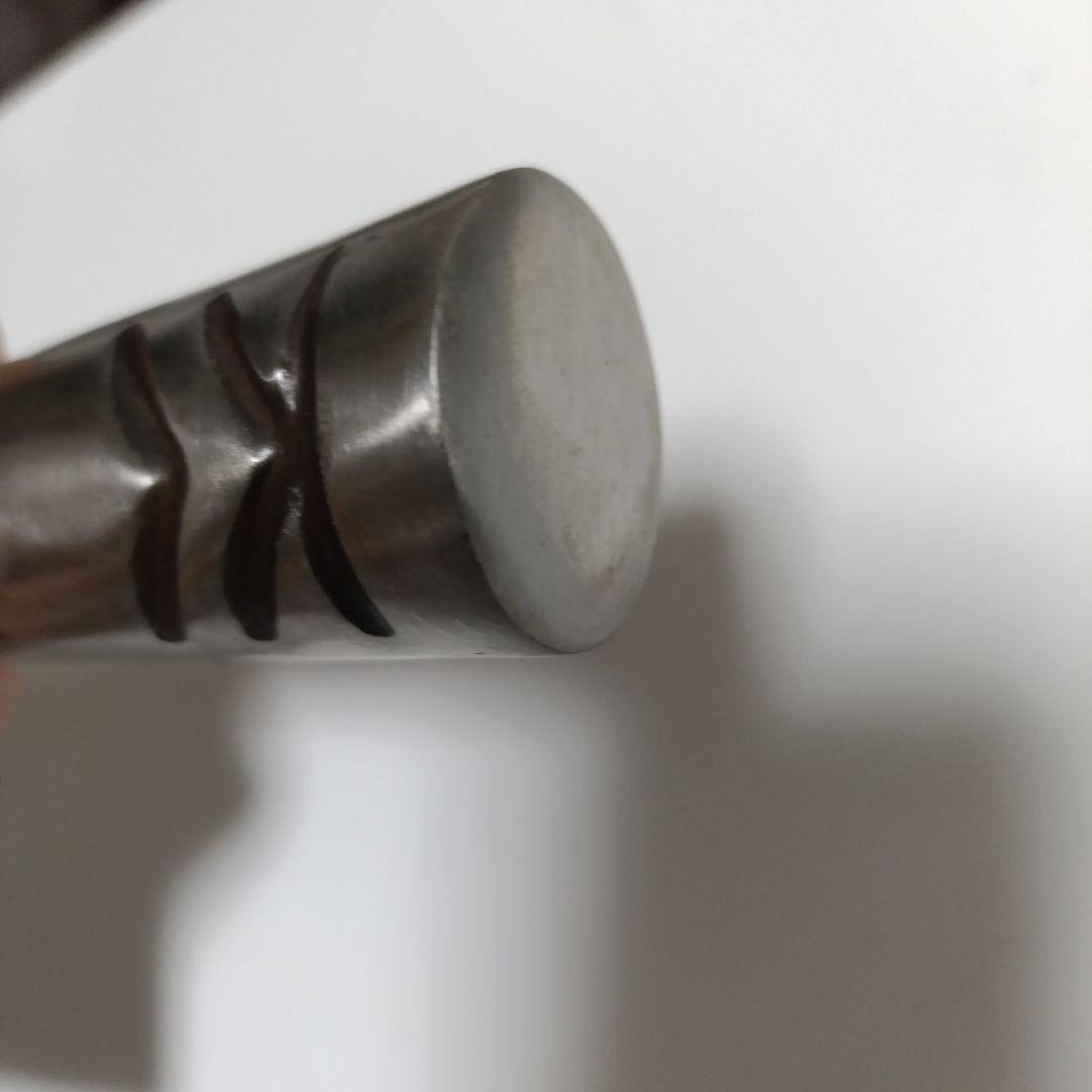 中華包丁 ステンレススチール製 彫刻ハンドル