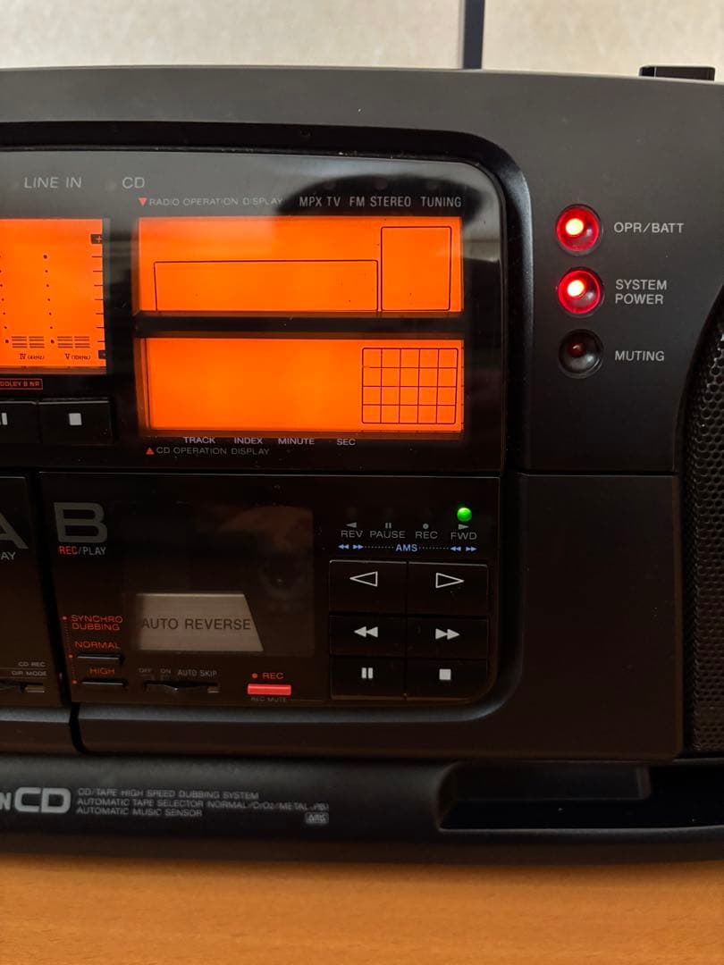 ラジオ・コンポ SONY CFD-900 DoDeCaHORN