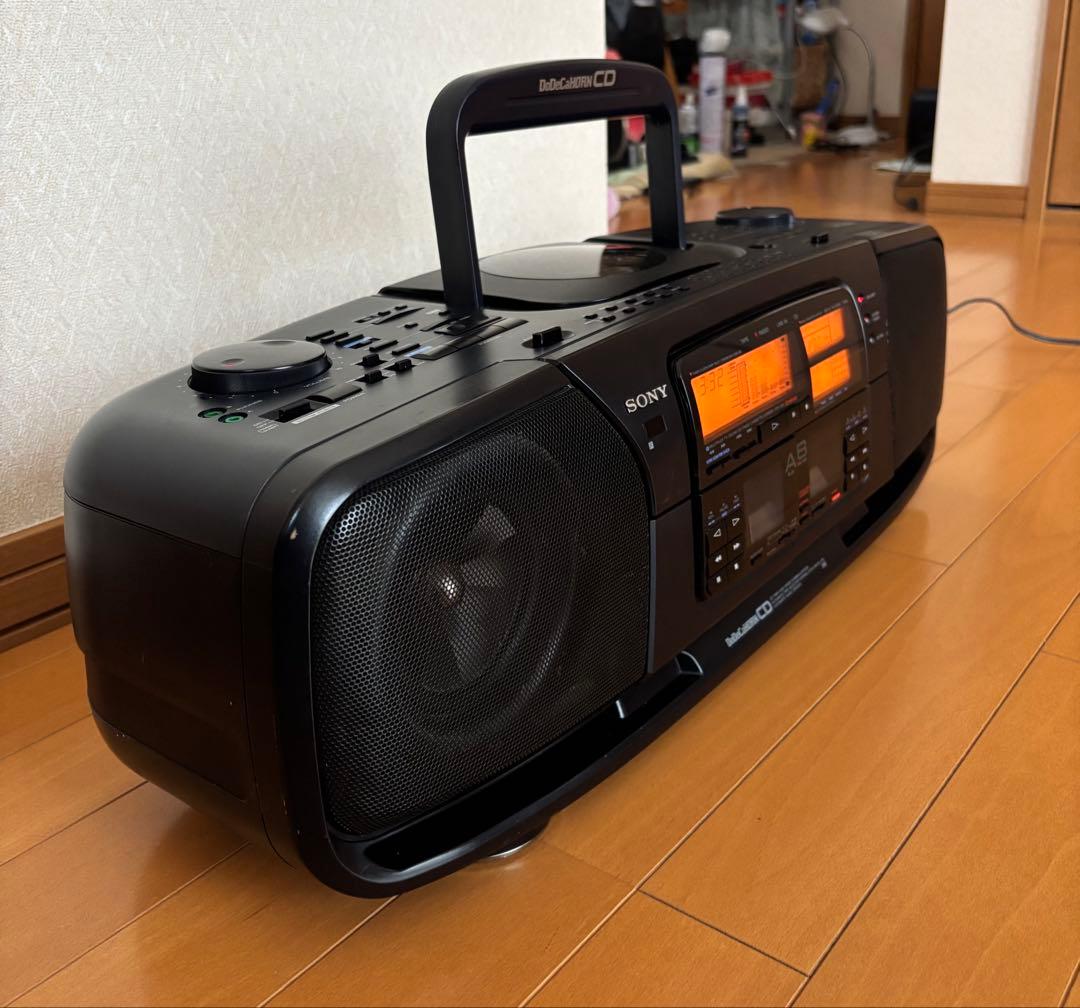 ラジオ・コンポ SONY CFD-900 DoDeCaHORN