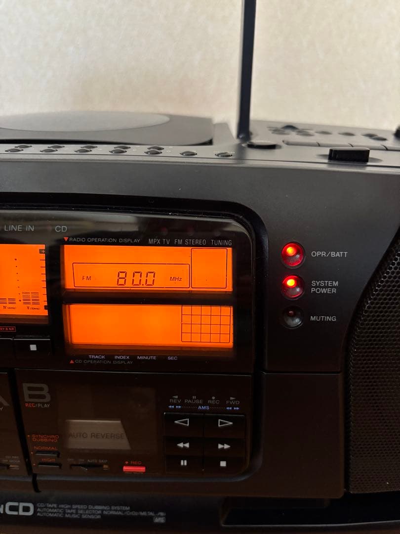 ラジオ・コンポ SONY CFD-900 DoDeCaHORN