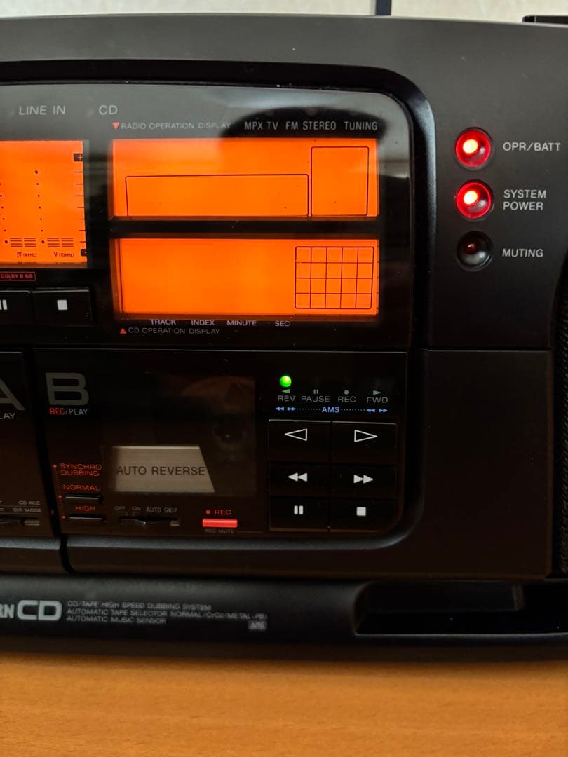 ラジオ・コンポ SONY CFD-900 DoDeCaHORN