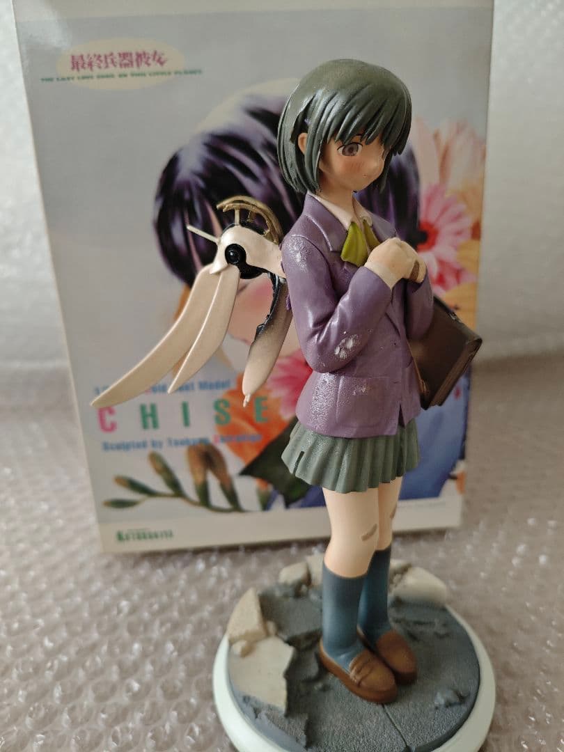 フィギュア ちせ 「最終兵器彼女」 1/8 PVC製塗装済完成品　破損品