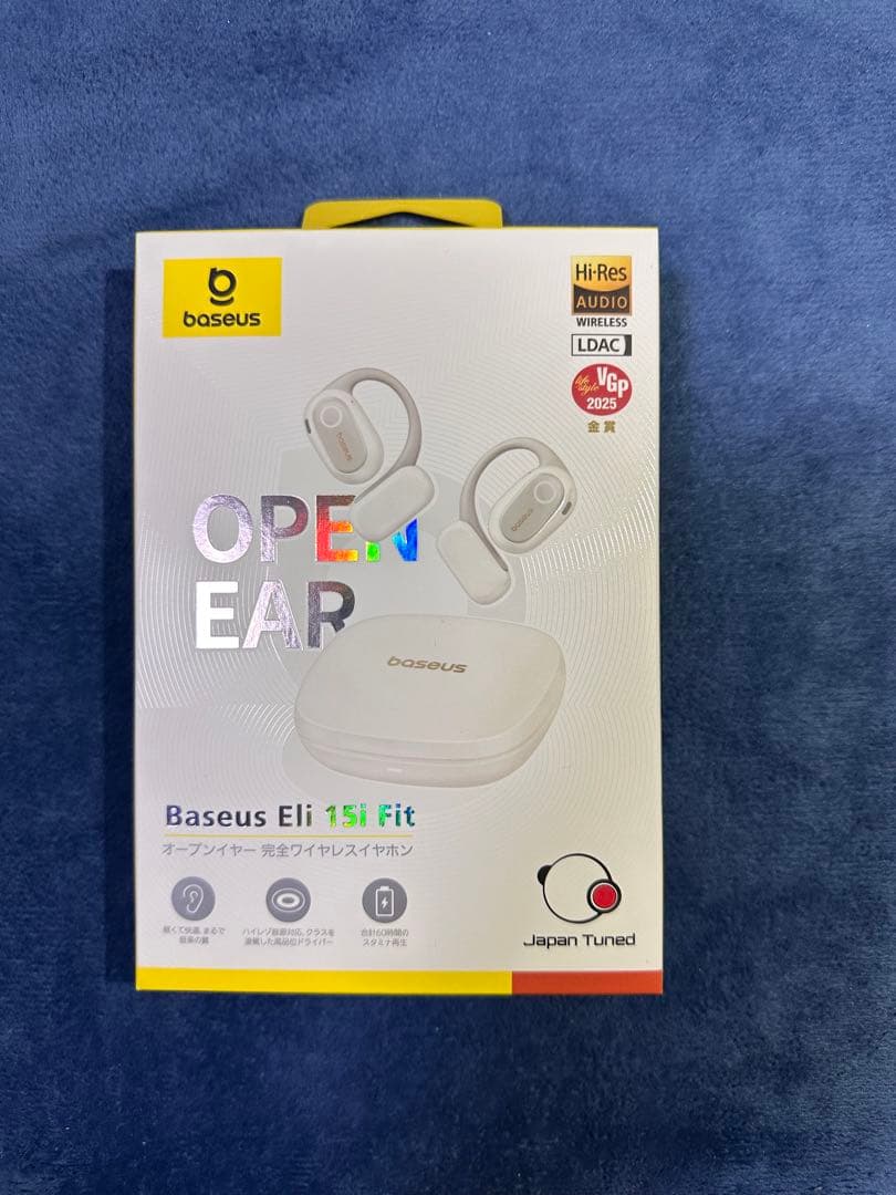 baseus Eli 15i Fit ワイヤレスイヤホン 骨伝導　ハイレゾ