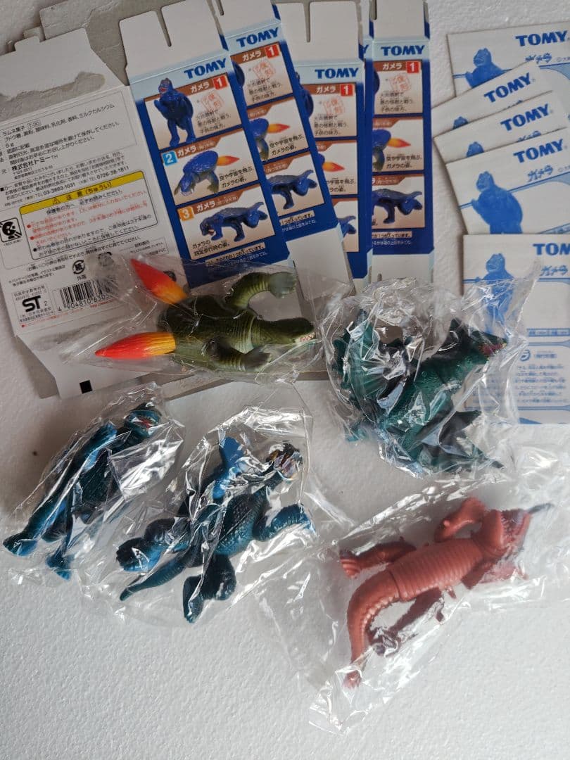 トミー　大映特撮シリーズ　ガメラ編　全5種　未使用品