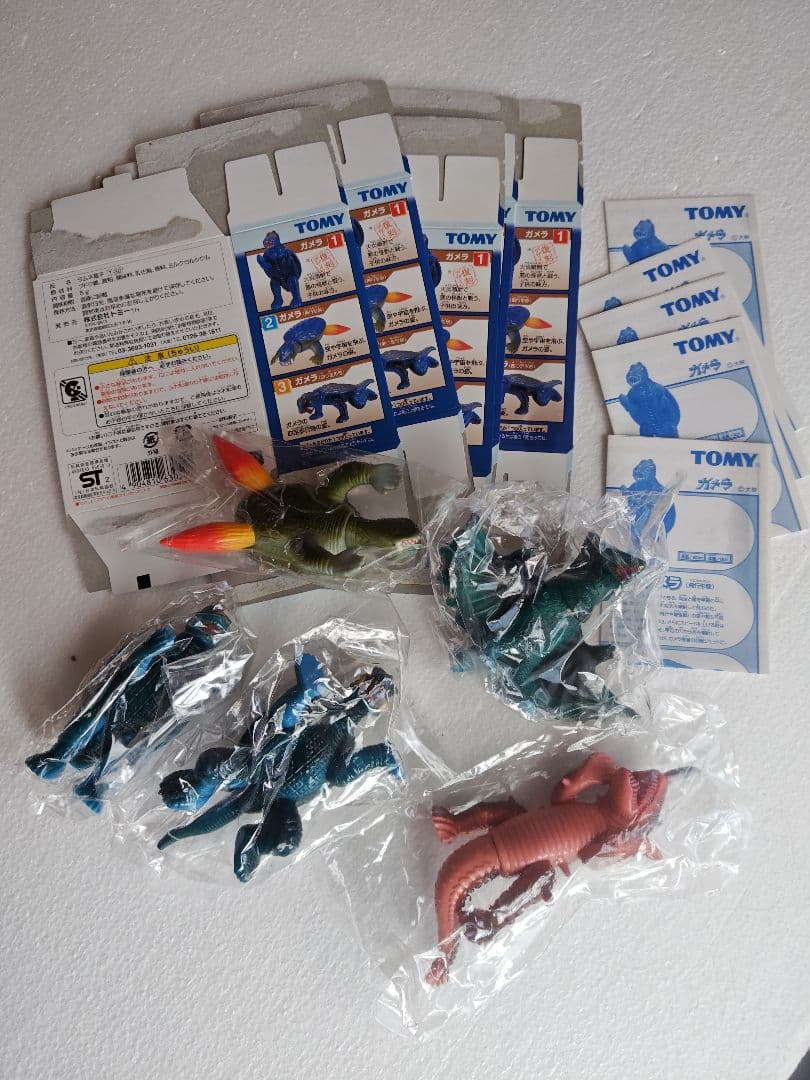 トミー　大映特撮シリーズ　ガメラ編　全5種　未使用品