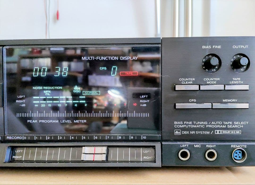 TEAC V-800X　カセットデッキ 動作品！
