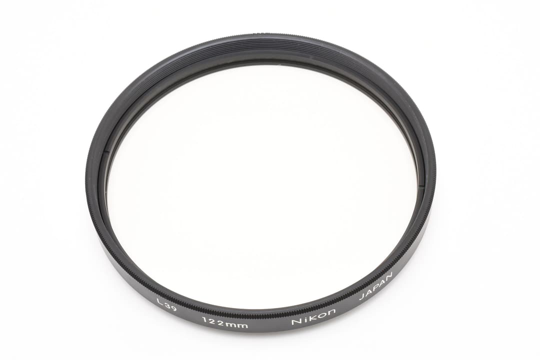 Nikon JAPAN L39 122mm UVカット フィルター #8445