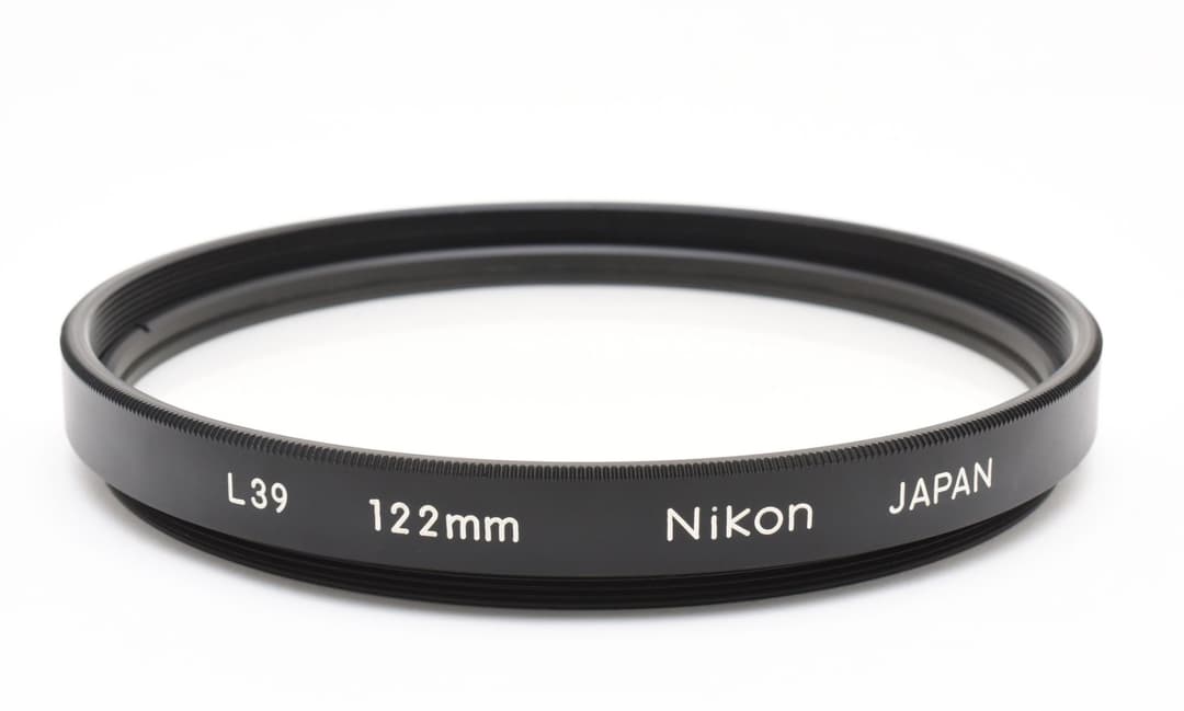 Nikon JAPAN L39 122mm UVカット フィルター #8445