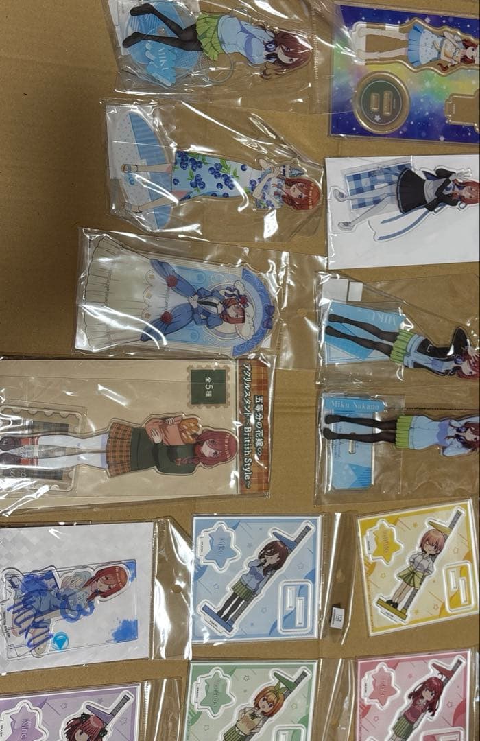 五等分の花嫁　アクリルグッズ(数点その他)