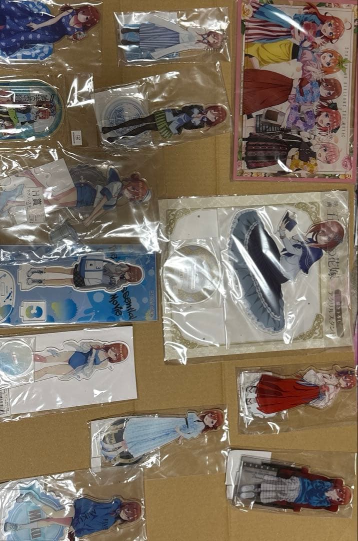 五等分の花嫁　アクリルグッズ(数点その他)