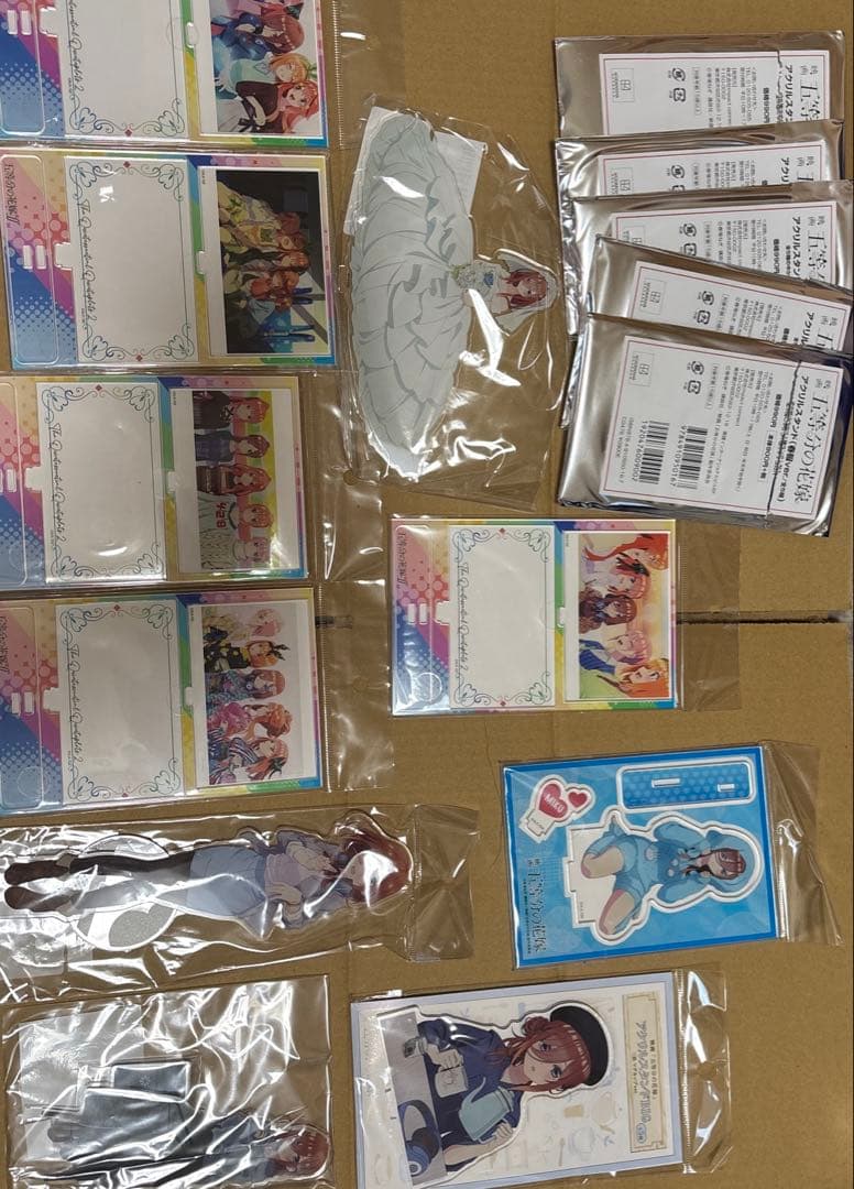 五等分の花嫁　アクリルグッズ(数点その他)