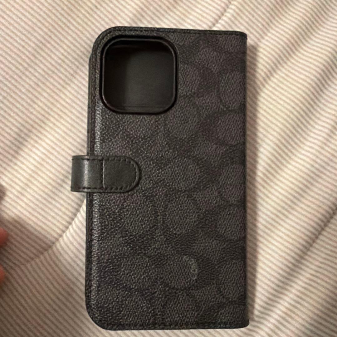 コーチ手帳型ケースiPhone１５pro MAX