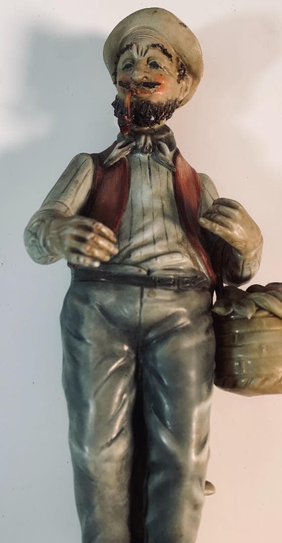 陶器製農夫フィギュア