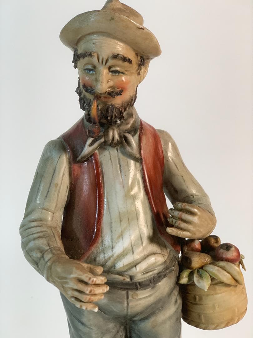 陶器製農夫フィギュア