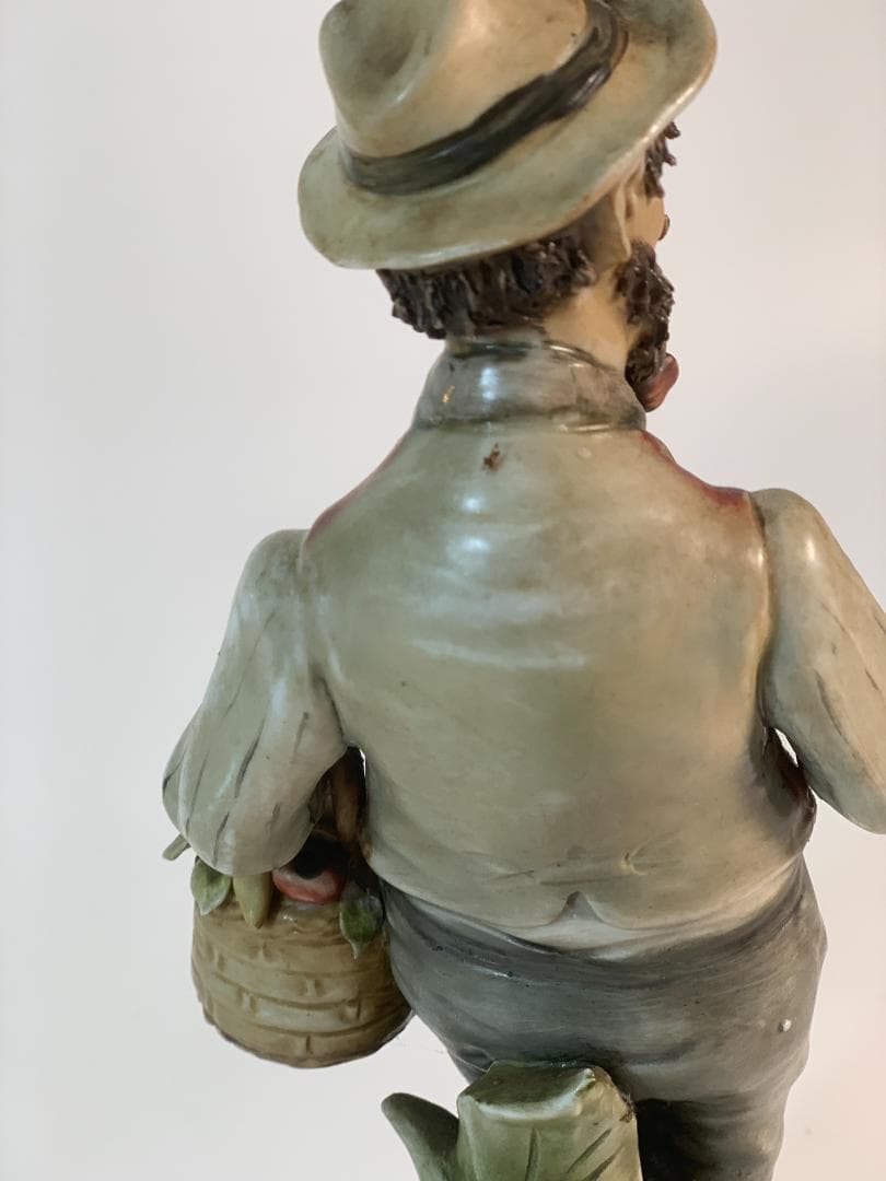 陶器製農夫フィギュア