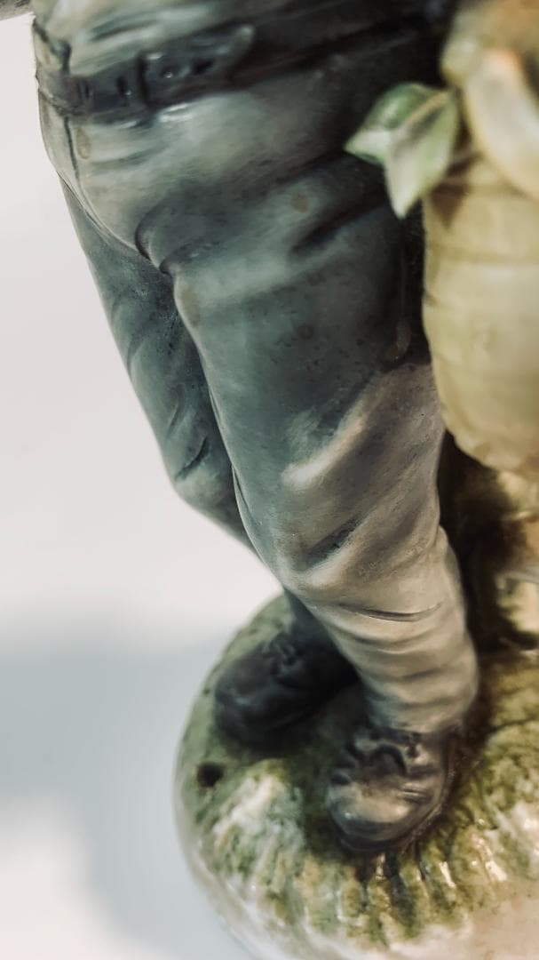 陶器製農夫フィギュア