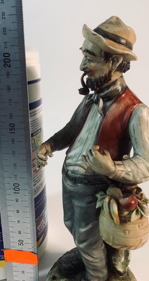陶器製農夫フィギュア