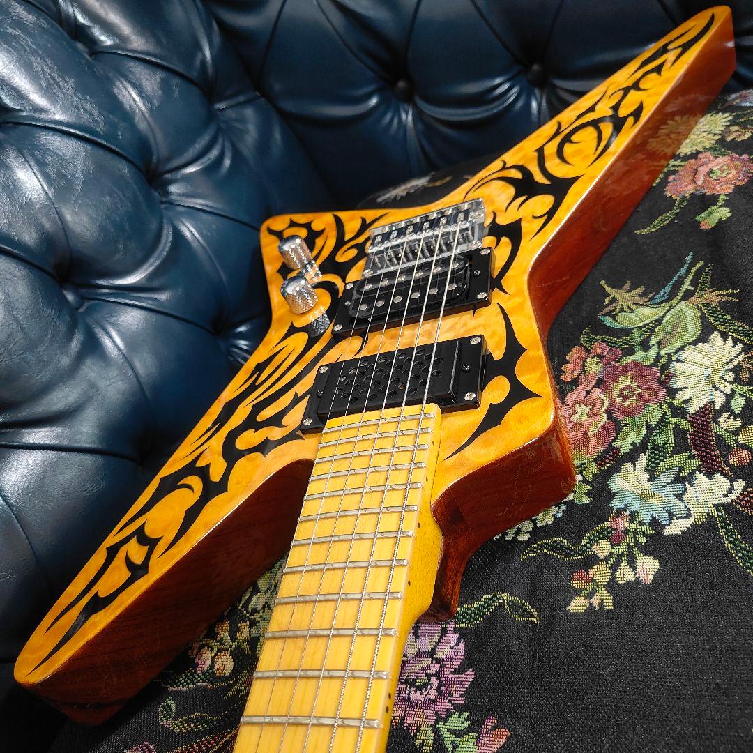 【美品】ESP grmini GR-RS-40 TRIBAL ランダムスター