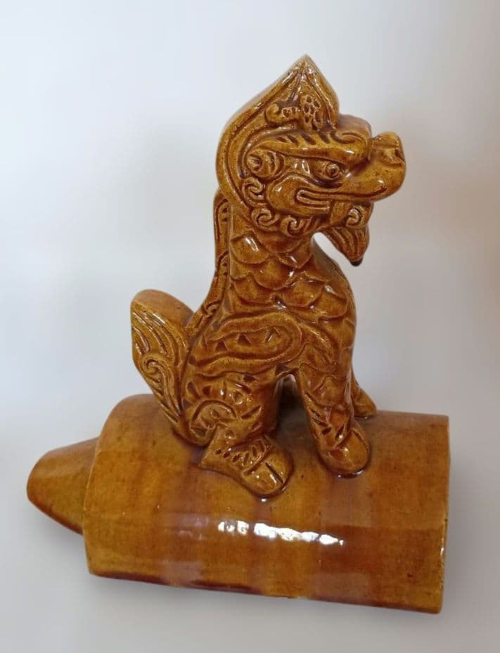 紫禁城屋根瓦　神獣の置物