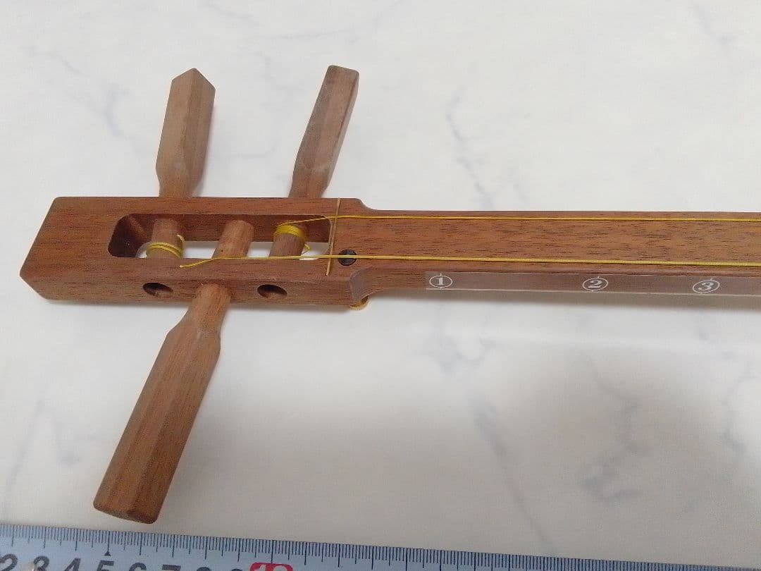 SHABO 三味線 東さわり 皮破れ無し 和楽器 シャボ 人工皮 木製 本体