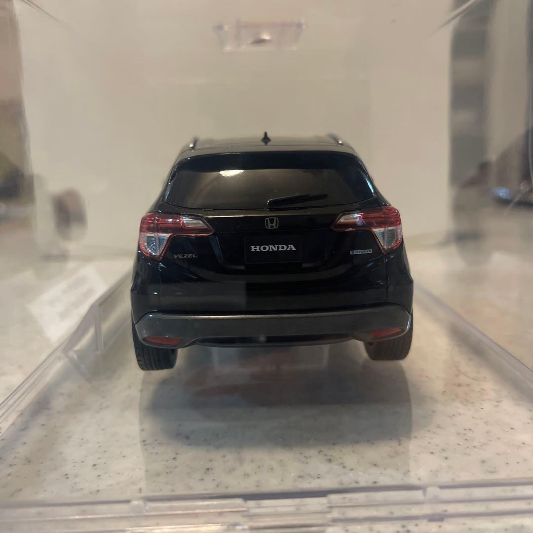 値下げしました 非売品　VEZEL ヴェゼルミニカー クリスタルブラック パール