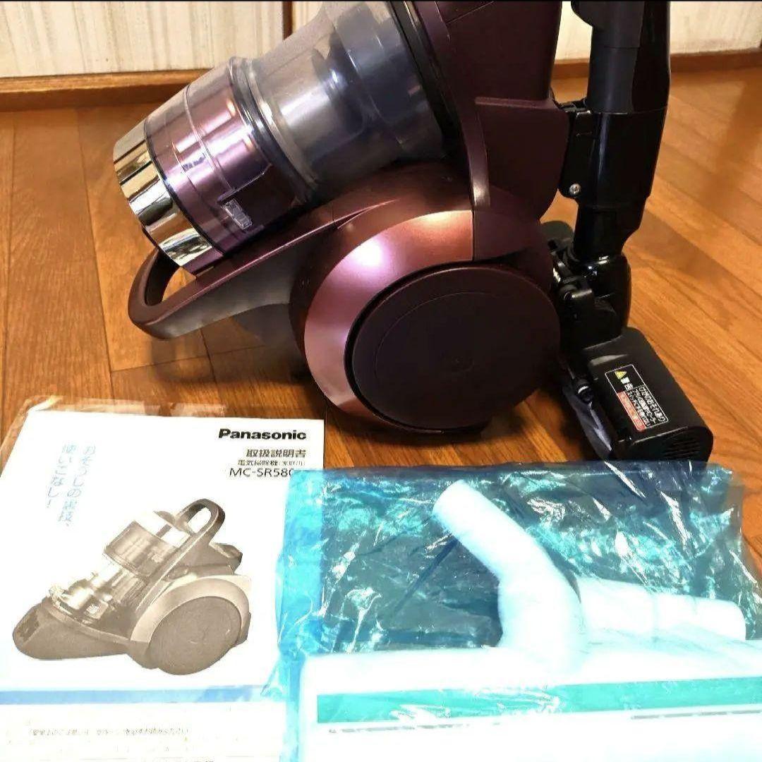 【美品】Panasonic ダブルメタル プチサイクロン MC‐SR580K