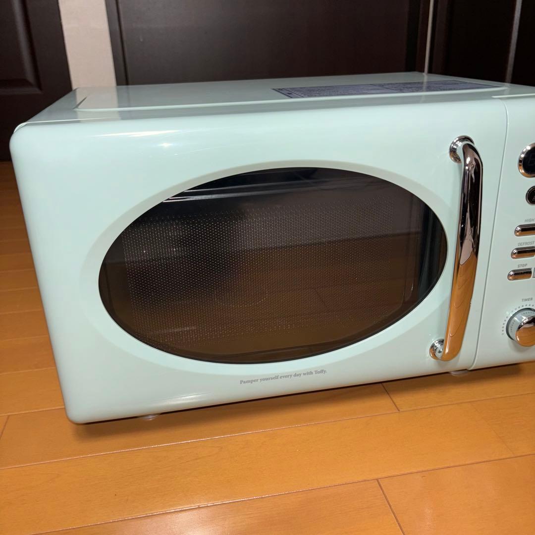 toffy ペールアクア 電子レンジ K-DR1 2023年製