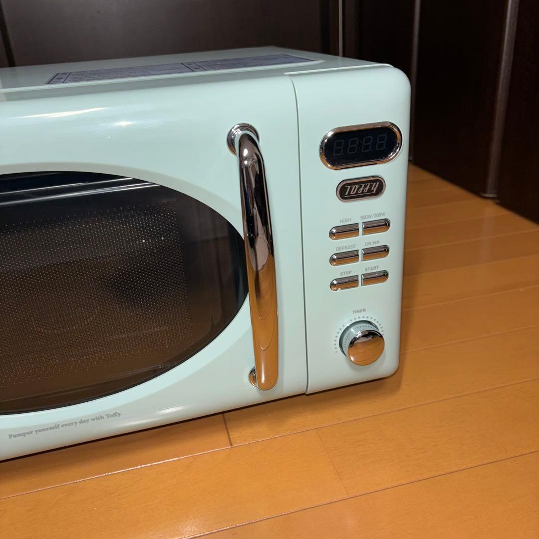 toffy ペールアクア 電子レンジ K-DR1 2023年製