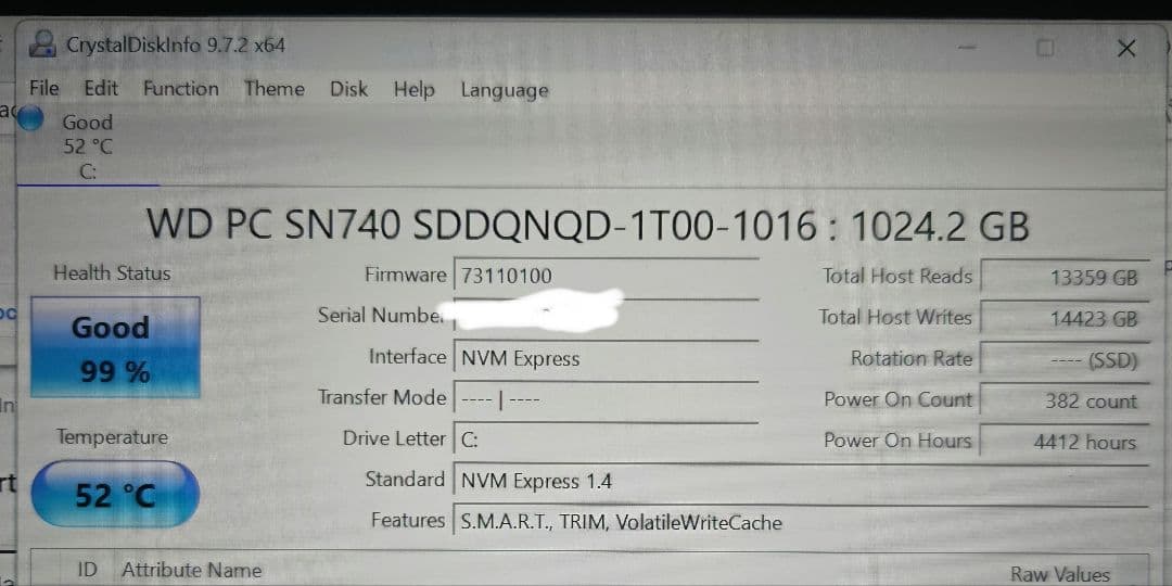 富士通 LIFEBOOK WU4/H1 i7-1360P/32GB/SSD1TB