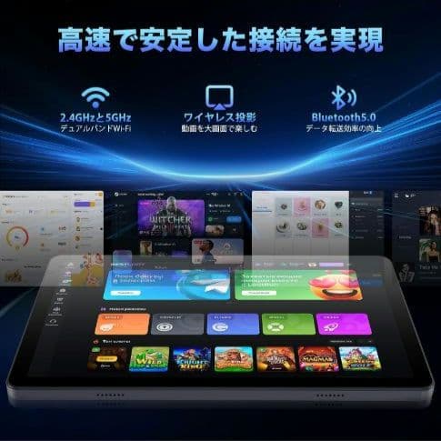 Android 15 タブレット 10.1インチ 16GB + 128GB