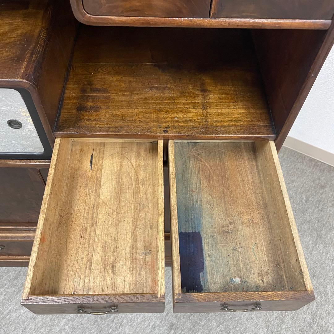 【yuri】Japanese Antique 古道具 茶棚 飾り棚