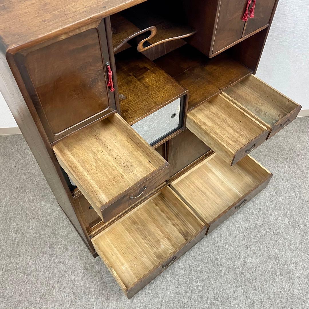 【yuri】Japanese Antique 古道具 茶棚 飾り棚