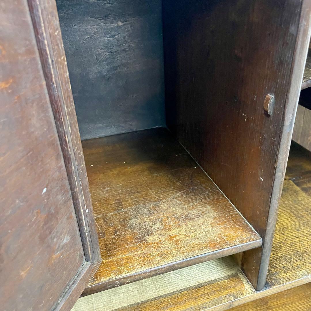 【yuri】Japanese Antique 古道具 茶棚 飾り棚