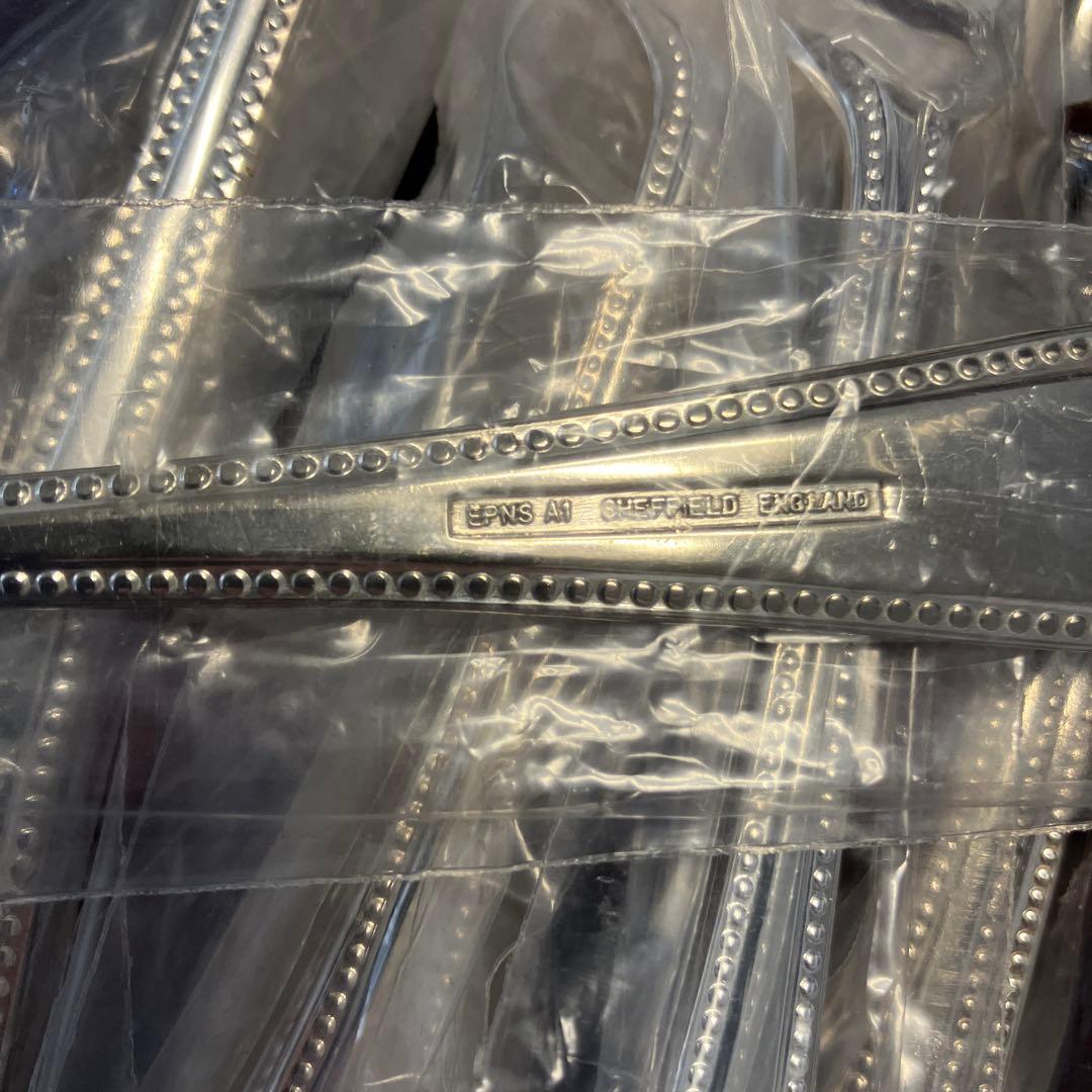 LATHAM & OWEN イギリス シルバー アンティーク カトラリー セット