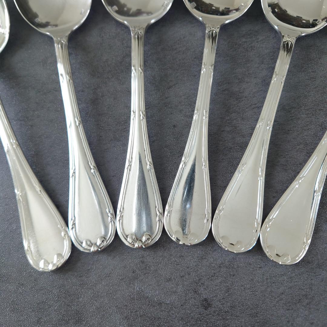 クリストフル リュバン コンソメスプーン 6点