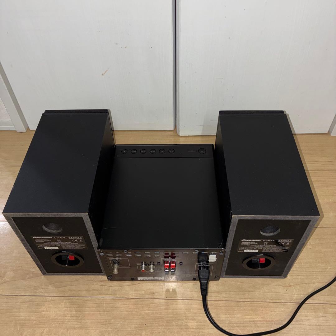 Pioneer X-CM32-k CDコンポ Bluetooth対応 リモコン付