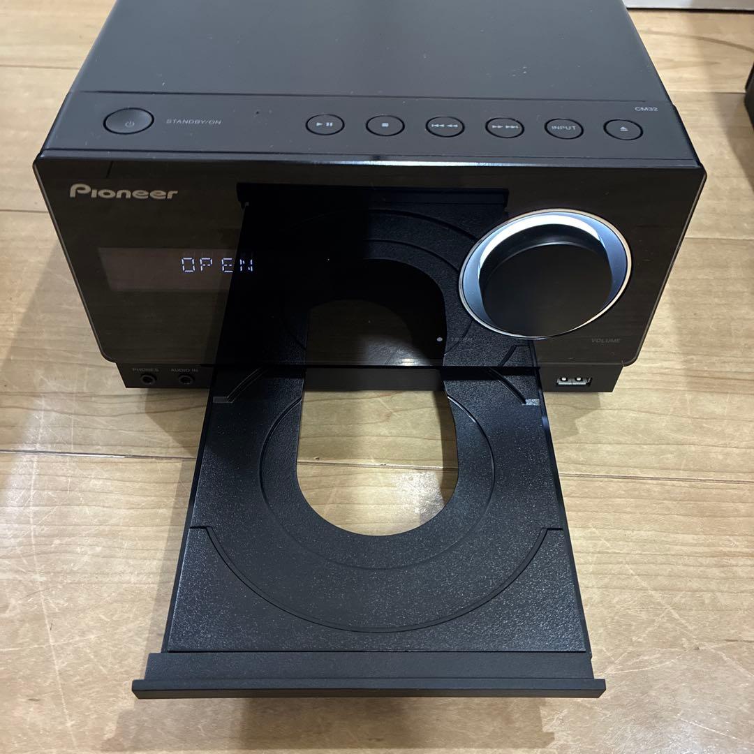 Pioneer X-CM32-k CDコンポ Bluetooth対応 リモコン付