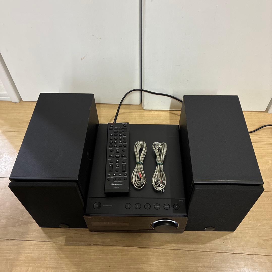 Pioneer X-CM32-k CDコンポ Bluetooth対応 リモコン付