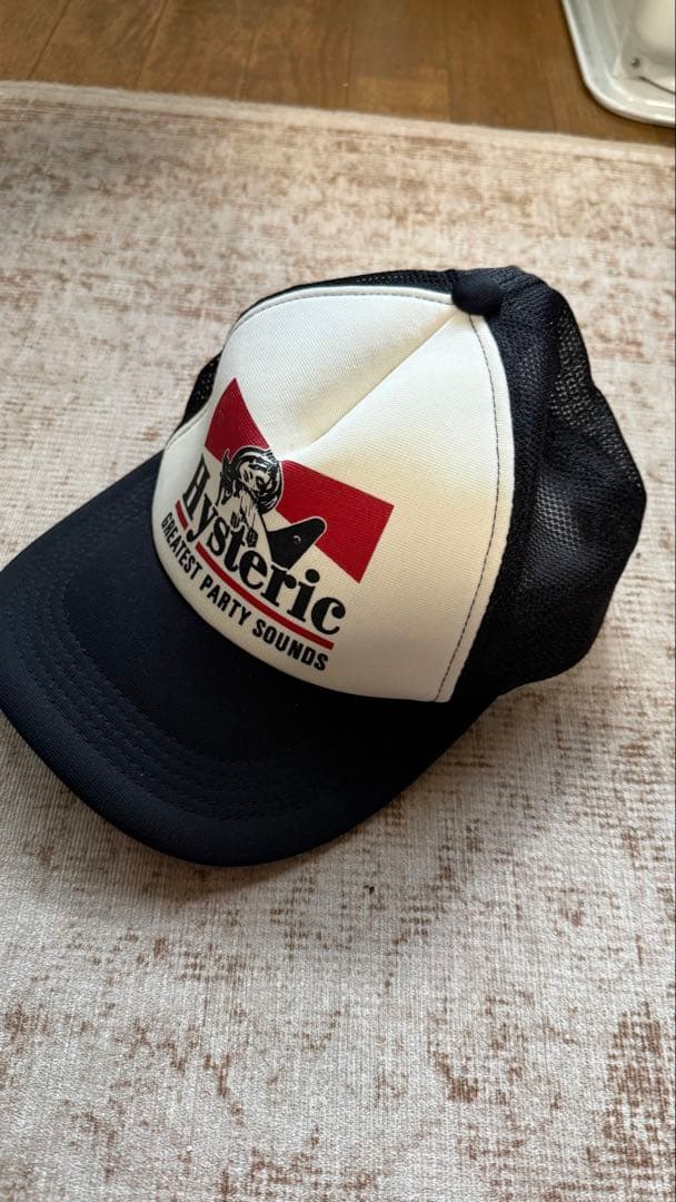 HYSTERIC GLAMOUR GUITAR GIRL メッシュキャップ